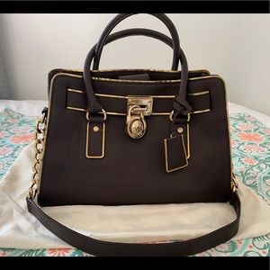 Michael Kors Hamilton Medium Leather Purse Used